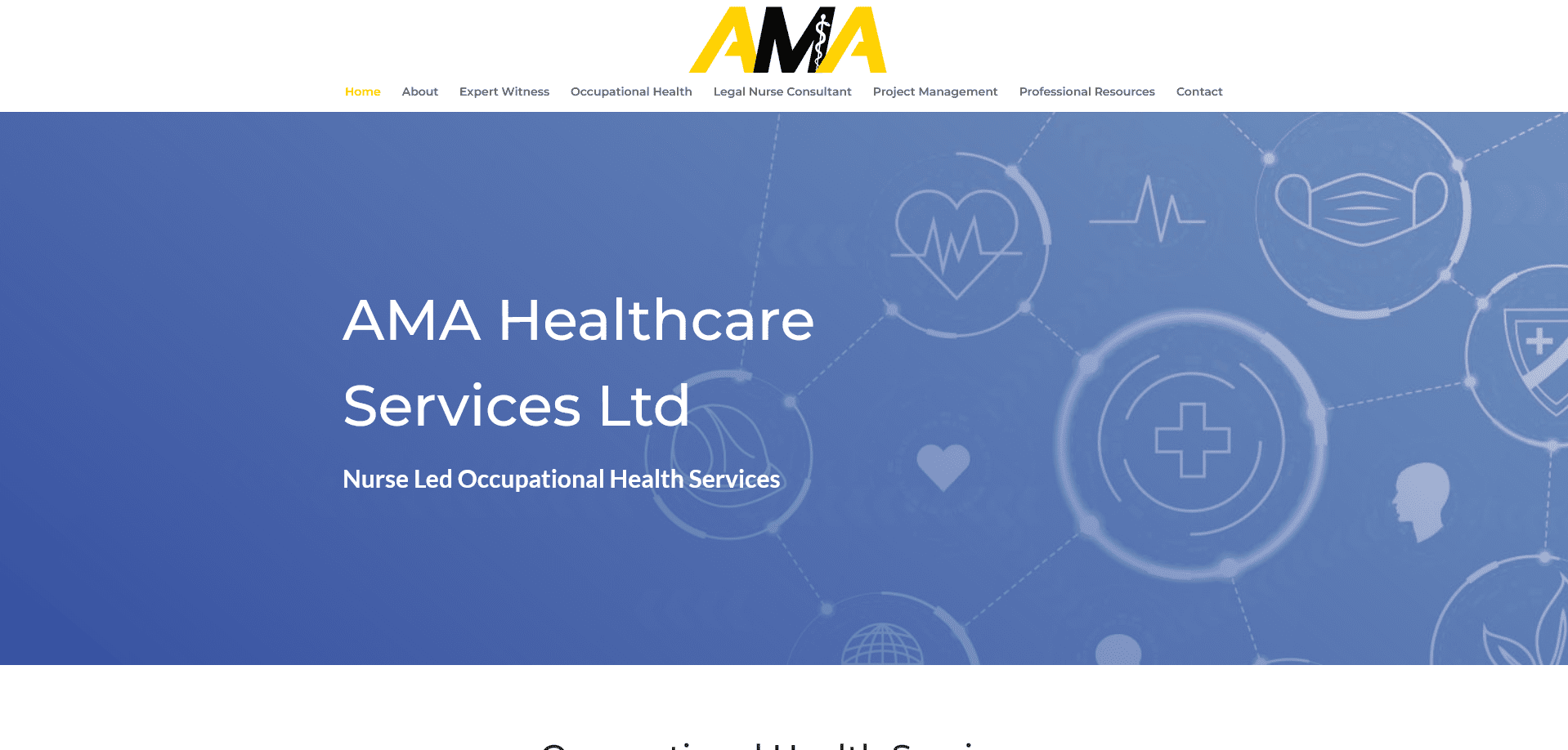 Screenshot 2024-02-19 at 15-06-55 Nurse Led Occupational Health Services AMA Healthcare